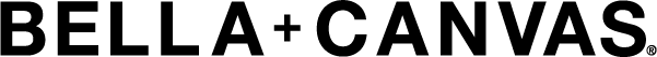 Brand logo for Bella and Canvas, one of the many brands we offer