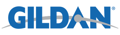 Brand logo for Gildan, one of the many brands we offer
