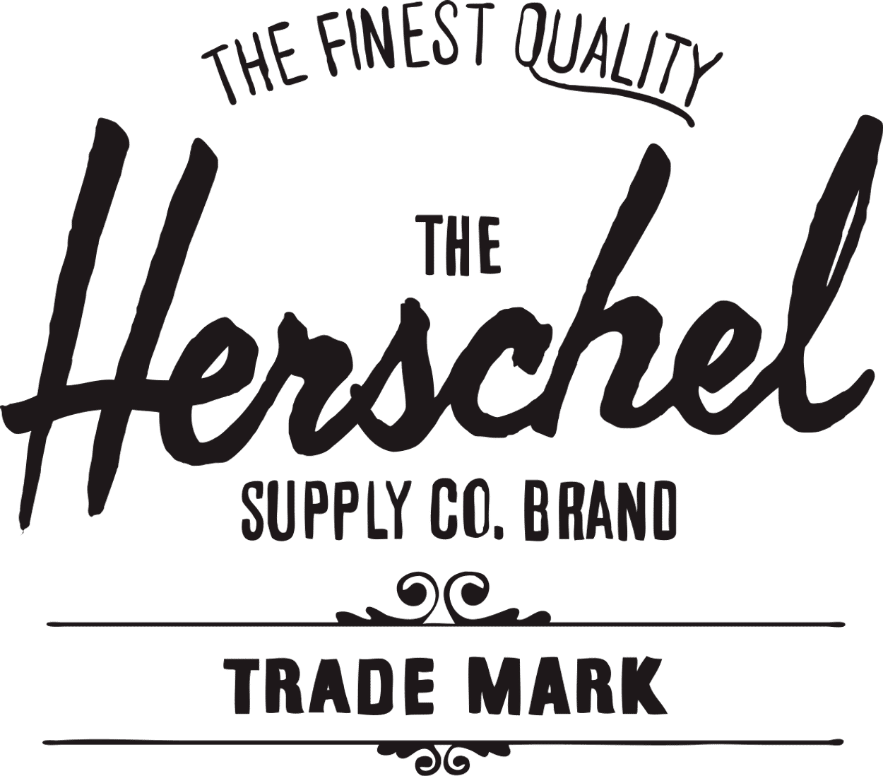 Brand logo for Herschel Bags, one of the many brands we offer