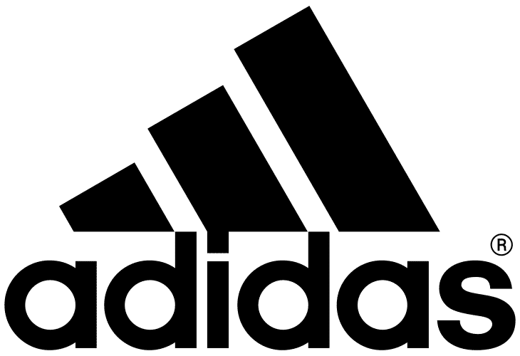 Brand logo for Adidas, one of the many brands we offer