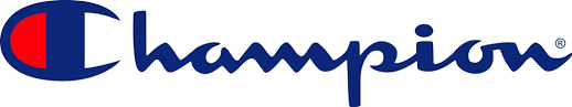 Brand logo for Champion, one of the many brands we offer