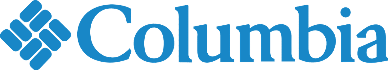 Brand logo for Columbia, one of the many brands we offer