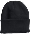 Am image of a Custom ATC Insulated Knit Toque in Black!