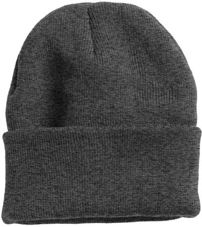 Am image of a Custom ATC Insulated Knit Toque in Charcoal!