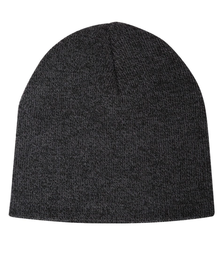 ATC Knit Skull Cap in Black Heather