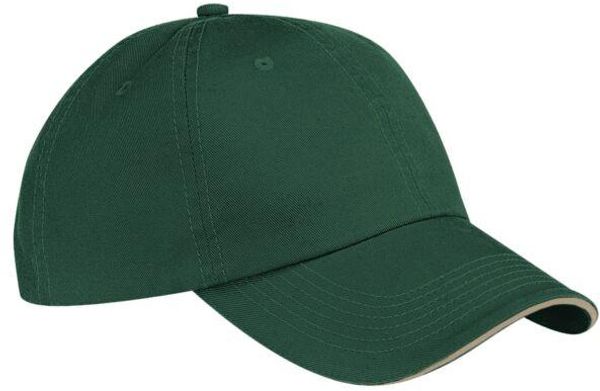Am image of a Custom ATC Sandwich Bill Cap in Hunter/Khaki!