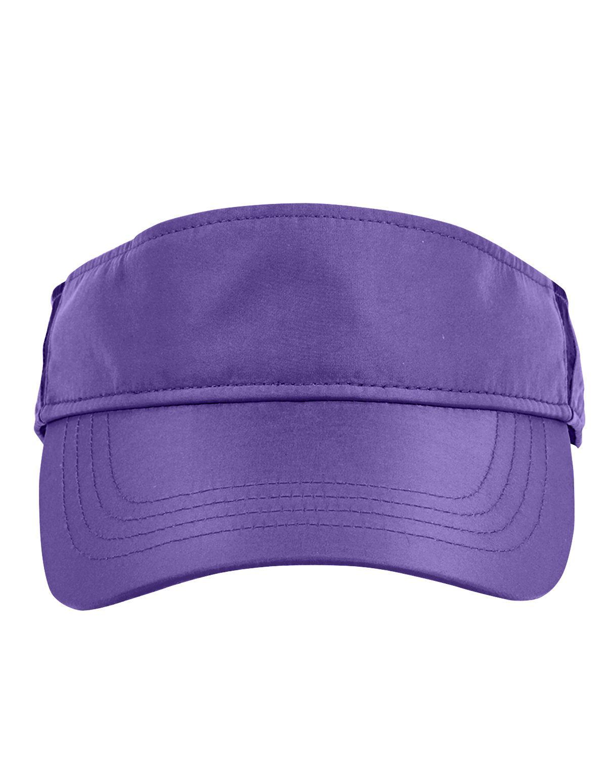 Core 365 Adult Drive Performance Visor in Campus Purple/Carbon