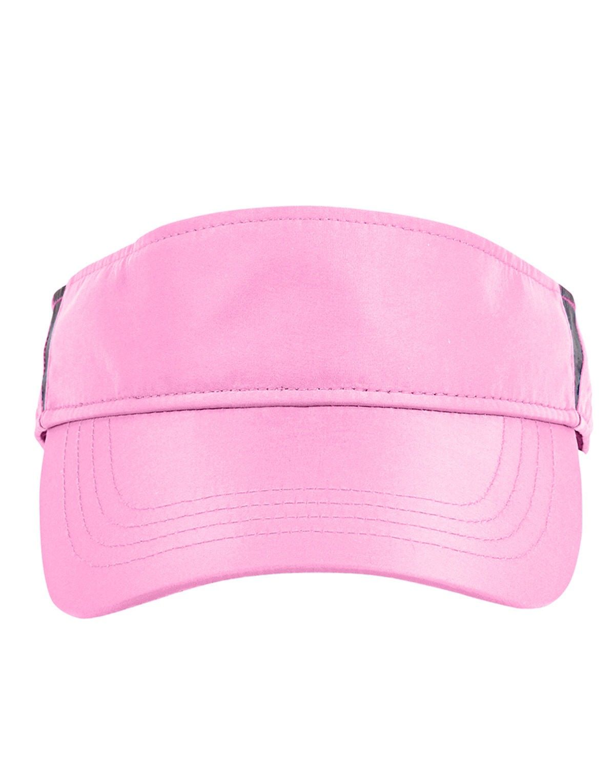 Core 365 Adult Drive Performance Visor in Charity Pink/Carbon