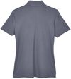 Am image of a Custom Core 365 Ladies' Balance Colorblock Performance Pique Polo in Tru Royal/ Carbon!