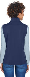 An image of a Custom Core 365 Ladies' Cruise Two Layer Fleece Bonded Soft Shell Vest!