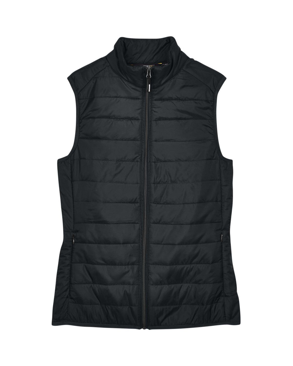 Core 365 Ladies' Prevail Packable Puffer Vest in Black