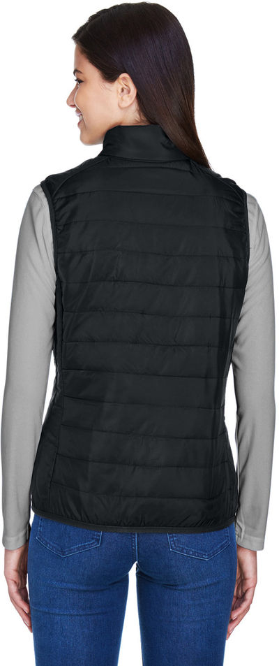 An image of a Custom Core 365 Ladies' Prevail Packable Puffer Vest!