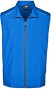 Am image of a Custom Core 365 Men's Techno Lite Unlined Vest in True Royal!