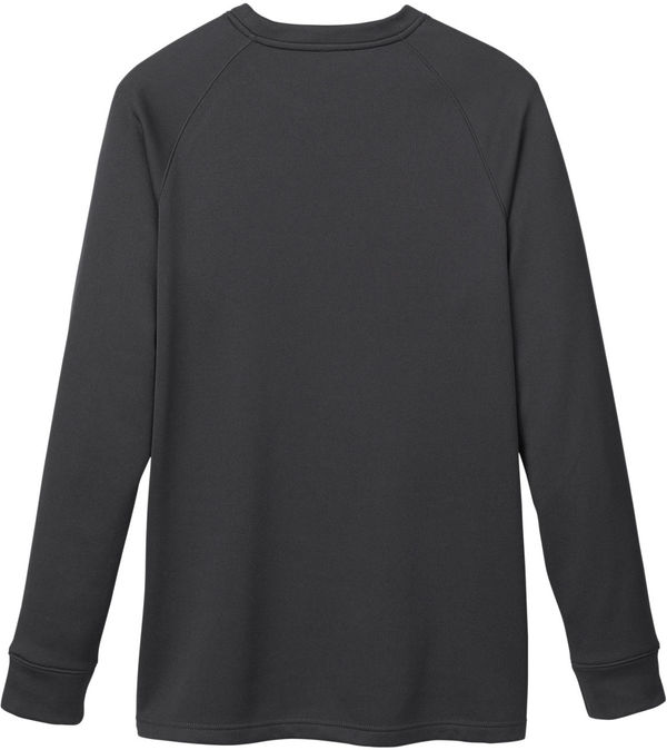 Am image of a Custom Core 365 Unisex Fusion ChromaSoft™ Fleece Crew Pullover in CARBON!
