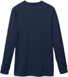 Am image of a Custom Core 365 Unisex Fusion ChromaSoft™ Fleece Crew Pullover in CLASSIC NAVY!