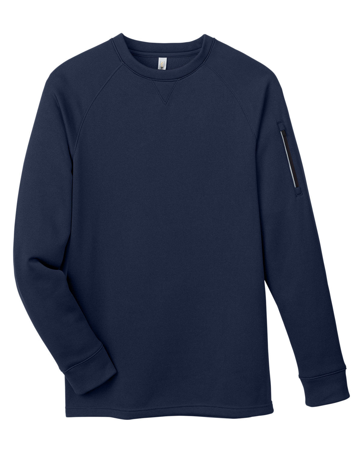 Core 365 Unisex Fusion ChromaSoft™ Fleece Crew Pullover in CLASSIC NAVY