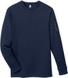 Am image of a Custom Core 365 Unisex Fusion ChromaSoft™ Fleece Crew Pullover in CLASSIC NAVY!