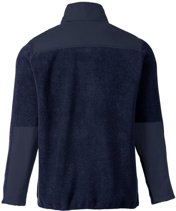 Am image of a Custom Core365 Men's Journey Summit Hybrid Full Zip in CLSC NVY/ CLS NV!