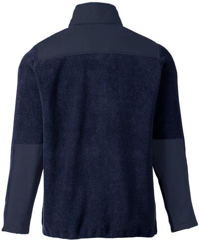 Am image of a Custom Core365 Men's Journey Summit Hybrid Full Zip in CLSC NVY/ CLS NV!