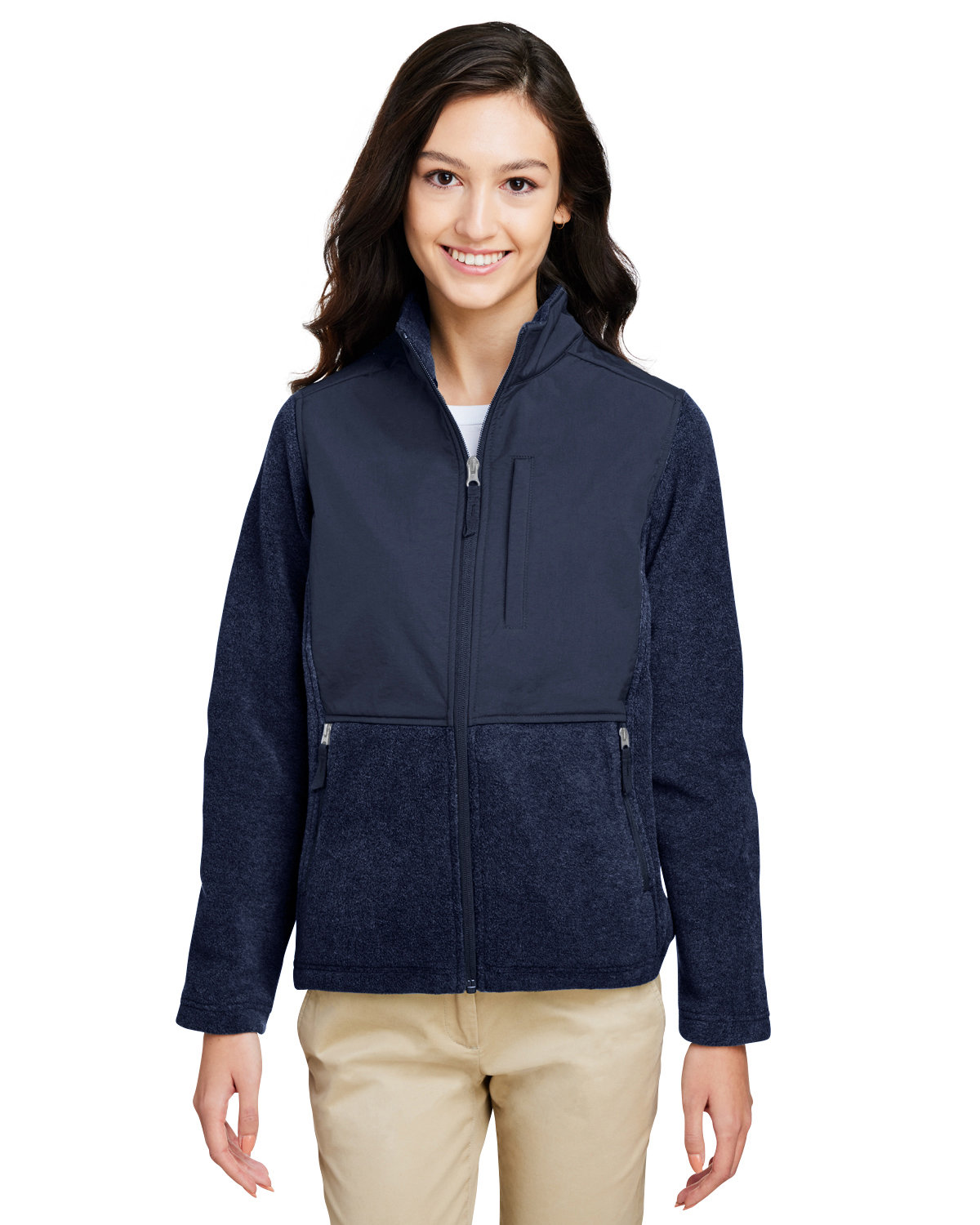 Core365 Ladies' Journey Summit Hybrid Full Zip
