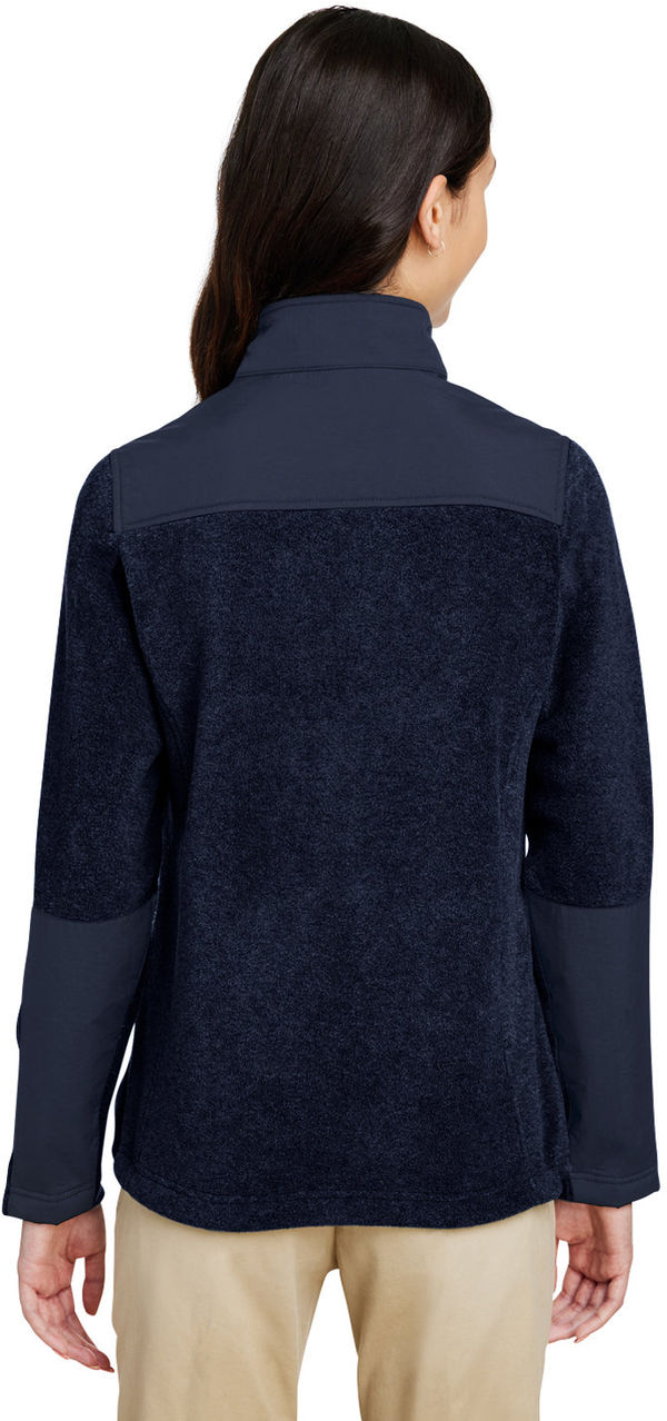 An image of a Custom Core365 Ladies' Journey Summit Hybrid Full Zip!