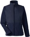 Am image of a Custom Core365 Ladies' Journey Summit Hybrid Full Zip in CLSC NVY/ CLS NV!