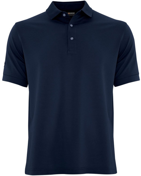 Am image of a Custom Callaway Ottoman Polo in Peacoat Navy!