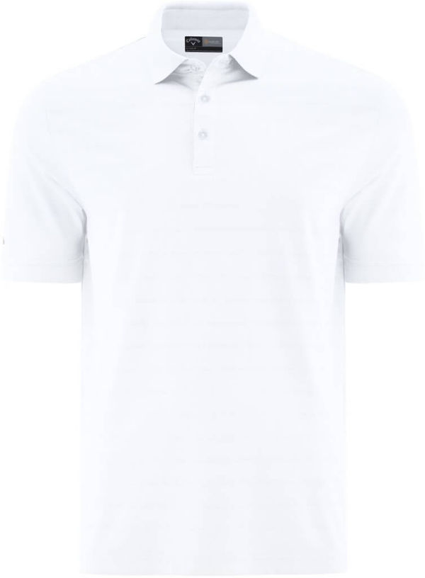 Am image of a Custom Callaway Opti Vent Polo in White!