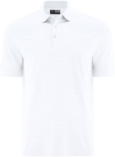 Am image of a Custom Callaway Opti Vent Polo in White!