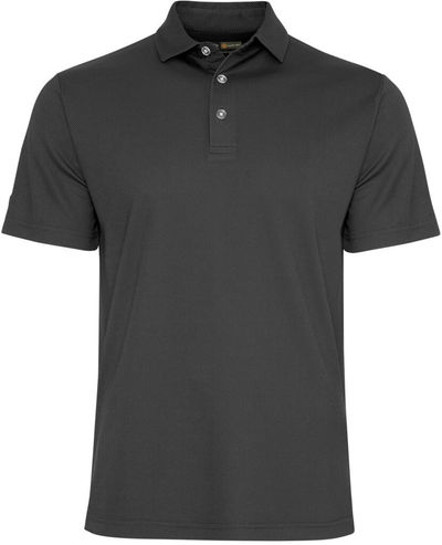 Am image of a Custom Callaway Birdseye Polo in Black!