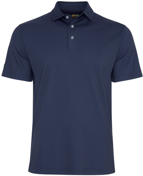 Am image of a Custom Callaway Birdseye Polo in Peacoat Navy!
