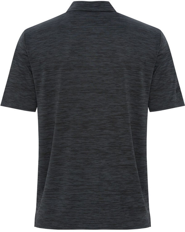 Am image of a Custom Callaway Broken Stripe Texture Polo in Black!