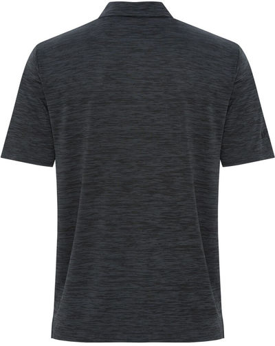 Am image of a Custom Callaway Broken Stripe Texture Polo in Black!