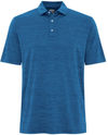 Am image of a Custom Callaway Broken Stripe Texture Polo in Blueberry Pancake!