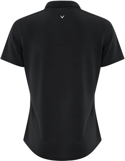 Am image of a Custom Callaway Core Performance Ladies Polo in Black!