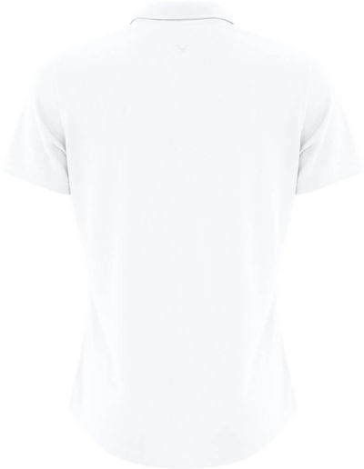 Am image of a Custom Callaway Core Performance Ladies Polo in Bright White!