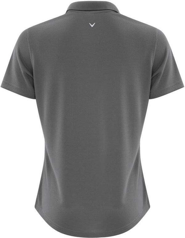 Am image of a Custom Callaway Core Performance Ladies Polo in Smoked Pearl!