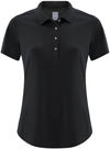 Am image of a Custom Callaway Core Performance Ladies Polo in Black!