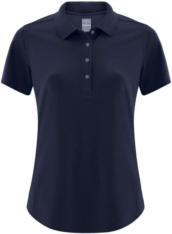 Am image of a Custom Callaway Core Performance Ladies Polo in Peacoat Navy!