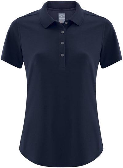 Am image of a Custom Callaway Core Performance Ladies Polo in Peacoat Navy!