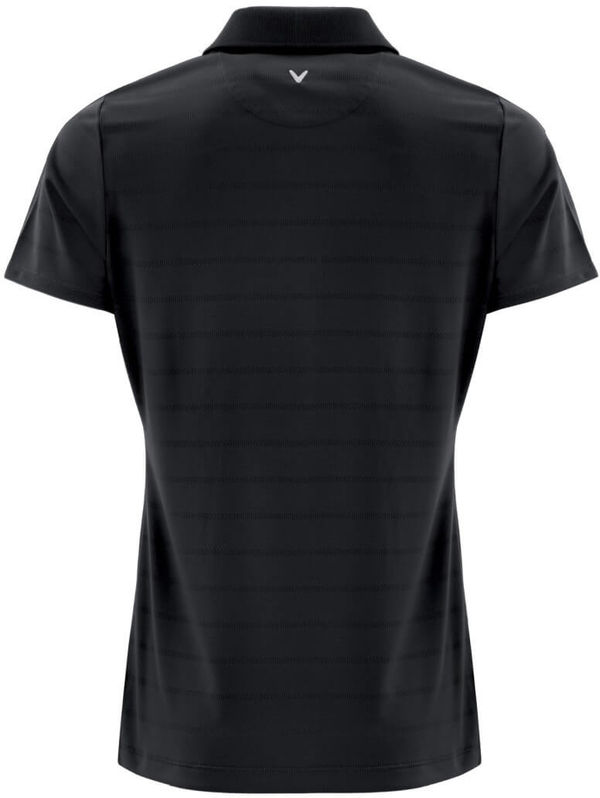 An image of a Custom Callaway Opti Vent Ladies Polo in Black!