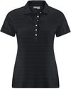 An image of a Custom Callaway Opti Vent Ladies Polo in Black!