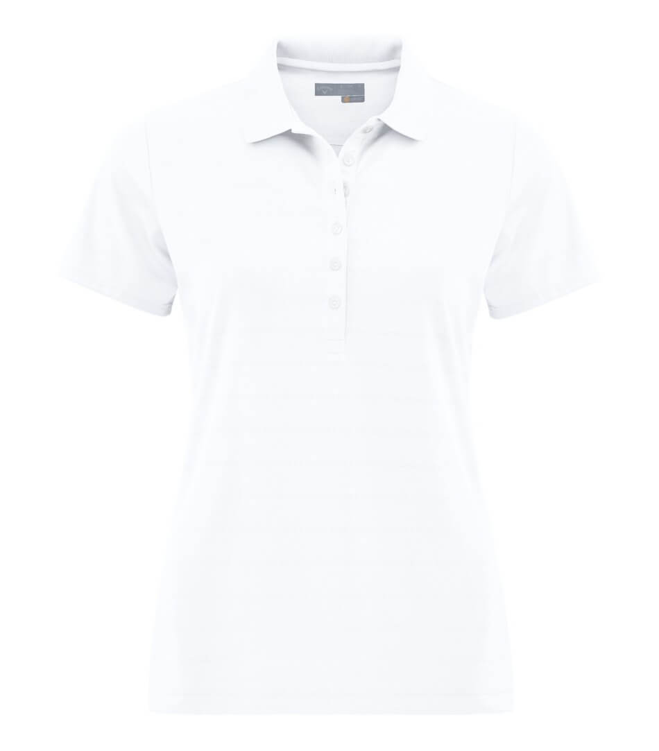 Callaway Opti Vent Ladies Polo in White