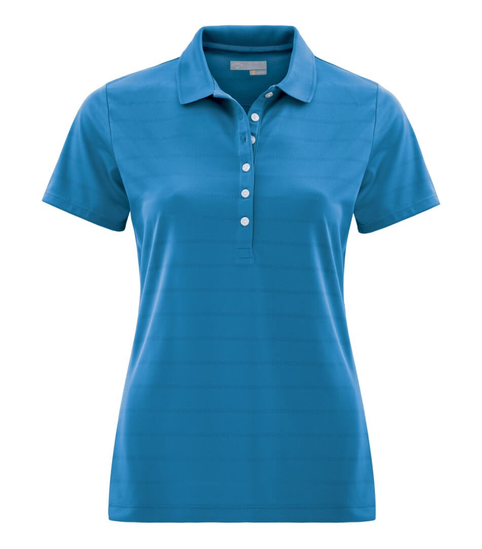 Callaway Opti Vent Ladies Polo in Medium Blue