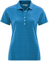 An image of a Custom Callaway Opti Vent Ladies Polo in Medium Blue!