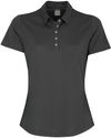Am image of a Custom CALLAWAY BIRDSEYE LADIES' POLO in Black!
