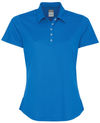 Am image of a Custom CALLAWAY BIRDSEYE LADIES' POLO in Magnetic Blue!