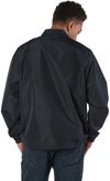 Am image of a Custom Champion Men's Coach's Jacket in Black!