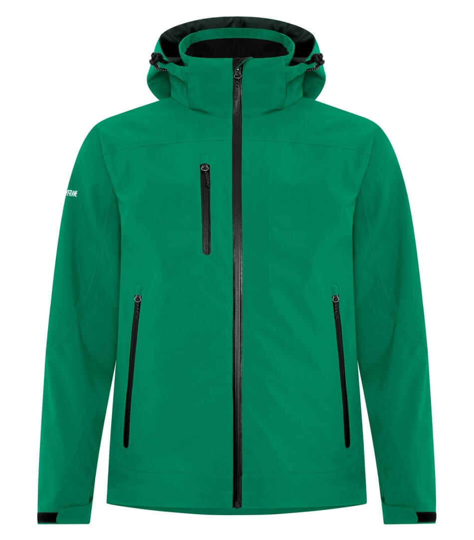 Dryframe Tri Tech Waterproof Hard Shell Jacket in Emerald