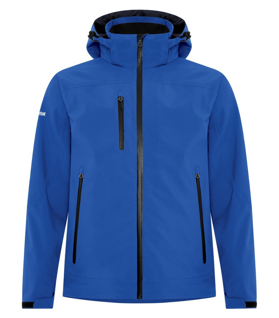 Dryframe Tri Tech Waterproof Hard Shell Jacket in Regatta Blue